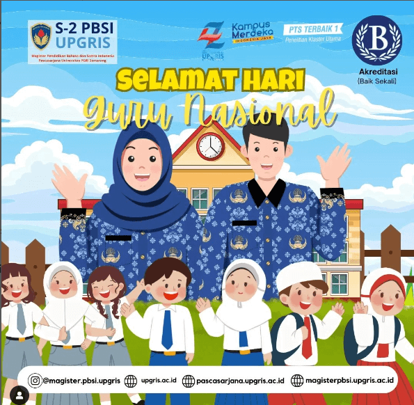 Selamat Hari Guru Nasional.